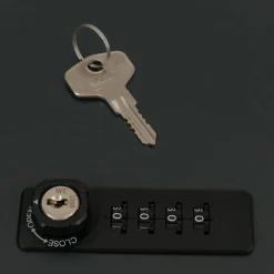MCW 4er-Mülltonnenverkleidung -O67, Mülltonnenbox mit Deckel, Metall 122x264x84cm 104kg ~ anthrazit Holzoptik dunkel Best