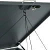 4er Mülltonnenverkleidung -J81, Mülltonnenbox, erweiterbar, Metall 100kg, anthrazit ~ gold ^ MCW Discount
