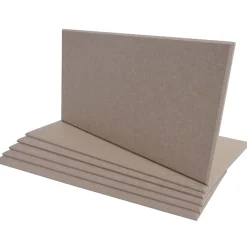 MCW 6er-Set Akustikwandpaneel -L52, Wandpaneele Akustikplatten, schalldämmend 1qm Fläche 60x30cm ~ hellbraun Sale