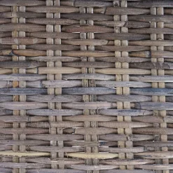MCW 4er-Set Esszimmerstuhl Korbstuhl Stuhl Küchenstuhl Littau, Kubu-Rattan Best