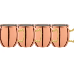 4-er Set Mini Moscow Mule Becher ^ ich-zapfe Best