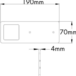 3er Set Unterbauleuchte TooFlat warmweiß ^ kalb Material für Möbel Hot
