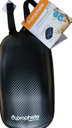 Prophete E-Scooter Tasche, 100 % wasserdicht, Montage mittels 3-Punkt Verschlusssystem, extrem robuste Hartschale, Volumen: 4 Liter, Farbe: schwarz Hot