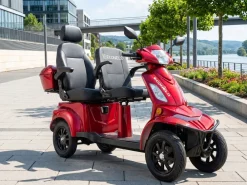 Prestige Home E-Seniorenmobil Vista Quarter-1L, Lithium-Akku, 4-Rad, 60V, 1000 Watt, Rot Discount
