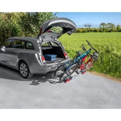 Eufab Fahrradträger Crow Plus für 2 Fahrräder, erweiterbar Clearance