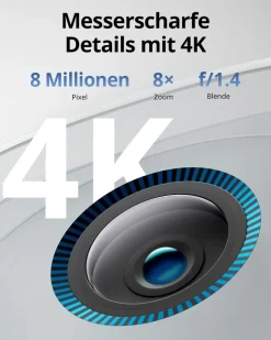 ANKER eufy EUFYCAM 3 (S330) 3+1 Außenkamera Sale