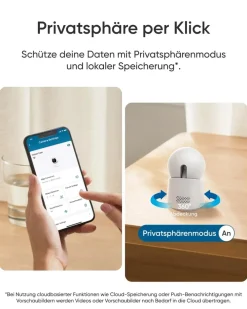ANKER eufy Innenkamera E30 (Überwachungskamera, WLAN, Amazon Alexa, Google Asssistant, Apple Home Kit, 4K, steuerbar über App) Discount