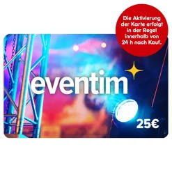 Eventim 25EUR Geschenkcode Outlet