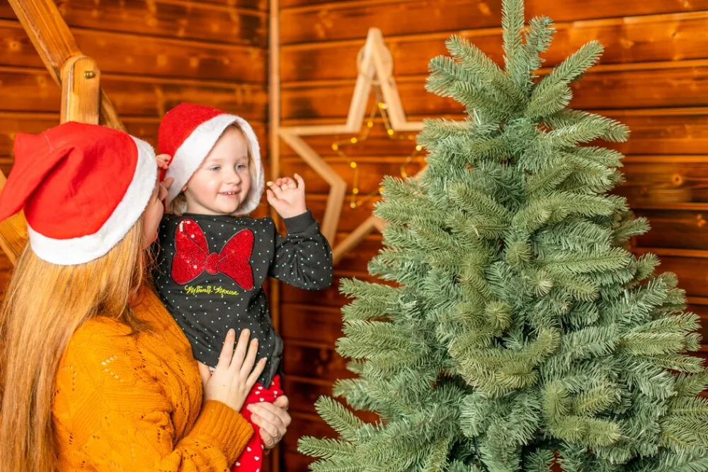 EVERGREEN Weihnachtsbaum Vermont Fichte 180 cm Hot