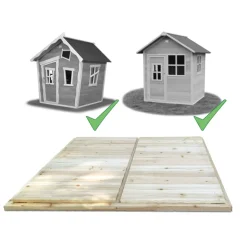 Dielen + Rahmen für Loft 100 und Crooky 100 Holzspielhaus ^ Exit Outlet