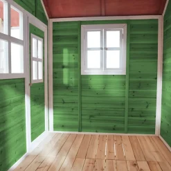 Loft 350 Holzspielhaus - grün ^ Exit Outlet