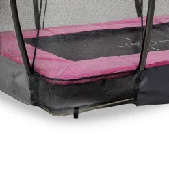 Silhouette Ground + Sicherheitsnetz Rechteckig 153x214 (5x7ft) Rosa ^ Exit Sale