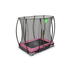 Silhouette Ground + Sicherheitsnetz Rechteckig 153x214 (5x7ft) Rosa ^ Exit Sale