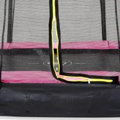 Silhouette Ground + Sicherheitsnetz Rechteckig 153x214 (5x7ft) Rosa ^ Exit Sale