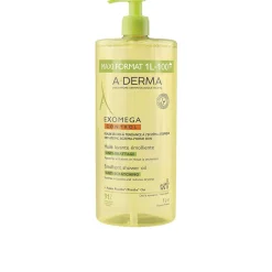 A-derma EXOMEGA CONTROL Weichmachendes Duschöl 1000 ml Best