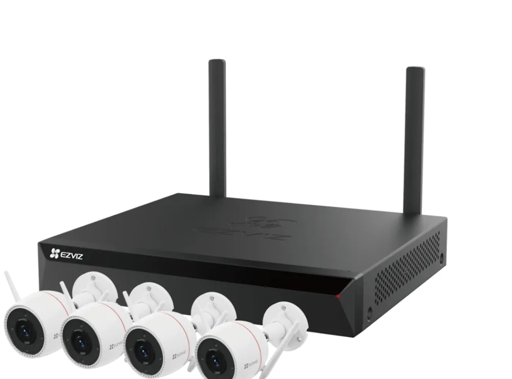 X5S WLAN - Kabelloser Netzwerkrecorder + H3C (4MP) Kit ^ ezviz Clearance