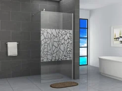 FA-Bausysteme Walk-In Glas Dusche Scherben 160 cm Best