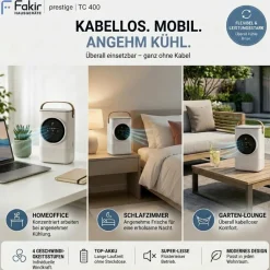Fakir TC 400 mobil weiß Luftkühler Outlet