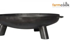 Feuerschale unlakiert Feuerstelle Pan 37 Ø 60 cm ^ FarmCook Best