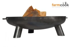 FarmCook Feuerstelle Feuerschale Pan 37 Ø 70 cm unlackiert Hot