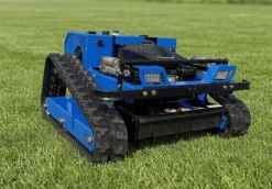 Ferngesteuerter Motor-Rasenmäher CW-500 Plus Blau Böschungsmäher ^ FM-Solar New