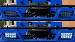 Ferngesteuerter Motor-Rasenmäher CW-500 Plus Blau Böschungsmäher ^ FM-Solar New