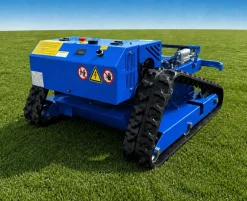 Ferngesteuerter Motor-Rasenmäher CW-500 Plus Blau Böschungsmäher ^ FM-Solar New