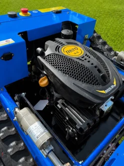 Ferngesteuerter Motor-Rasenmäher CW-500 Plus Blau Böschungsmäher ^ FM-Solar New