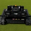 Ferngesteuerter Motor-Rasenmäher CW-500 Plus Schwarz Böschungsmäher ^ FM-Solar Best