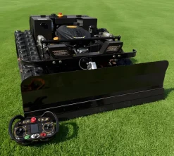 Ferngesteuerter Motor-Rasenmäher CW-500 Plus Schwarz Böschungsmäher mit Schneepflug ^ FM-Solar Clearance