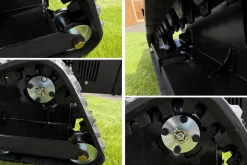 Ferngesteuerter Motor-Rasenmäher CW-500 Plus Schwarz Böschungsmäher mit Schneepflug ^ FM-Solar Clearance