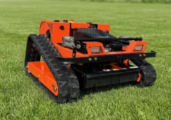 Ferngesteuerter Motor-Rasenmäher CW-500 Plus Orange Böschungsmäher ^ FM-Solar Best