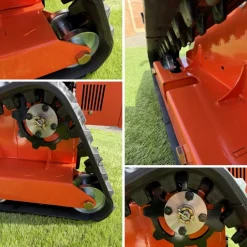 Ferngesteuerter Motor-Rasenmäher CW-500 Plus Orange Böschungsmäher ^ FM-Solar Best