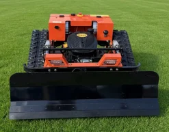 FM-Solar Ferngesteuerter Motor-Rasenmäher CW-500 Plus Orange Böschungsmäher mit Schneepflug Online