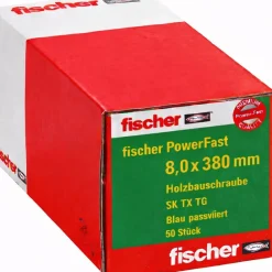 Fischer PowerFast Holzbauschraube SK TX TG 50 Stk Silber Online