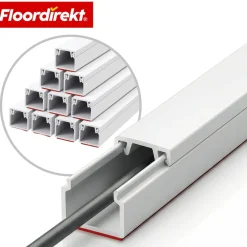 floordirekt Kabelkanal | Oskar | Selbstklebende Kabelleiste