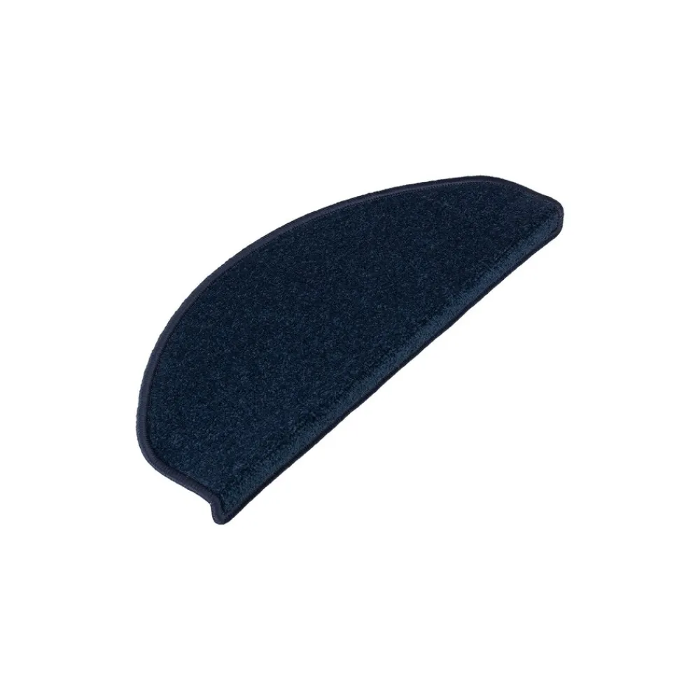 Stufenmatte | Dynasty | Velours | Blau | Halbrund ^ floordirekt Best