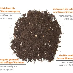 Zitrus- und Mediterranpflanzerde, 60 L Box ^ Floragard New