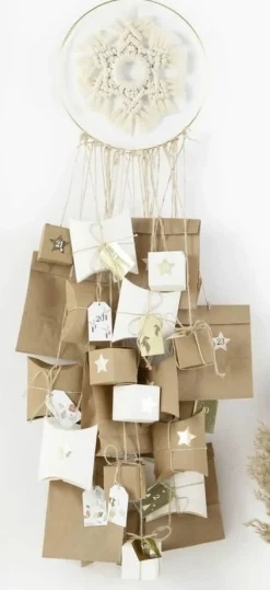Folia Bastelset Adventskalender Makramee Best