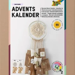 Folia Bastelset Adventskalender Makramee Best