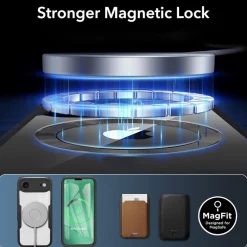 Wigento Für Apple iPhone 17 Air MagSafe Ring Full Body 360 Grad TPU Hülle Grün Sale