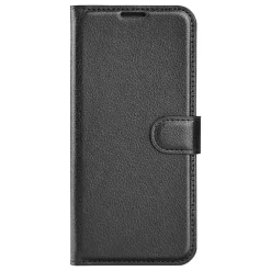 Wigento Für Apple iPhone 17 Pro Max Kunstleder Wallet Tasche Hülle Schwarz Hot