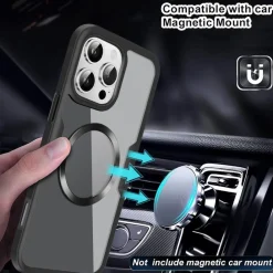 Wigento Für Apple iPhone 17 Pro Max MagSafe Full Body Acryl TPU Hülle Grün Best