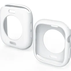 Für Apple Watch Series 11 10 42mm Candy Design TPU Gehäuse Hülle Weiß ^ Wigento Online