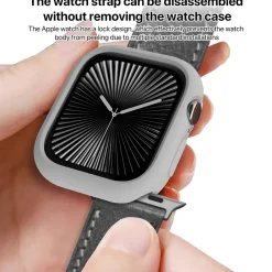 Für Apple Watch Series 11 / 10 42mm Candy TPU Gehäuse Hülle Grau ^ Wigento Outlet