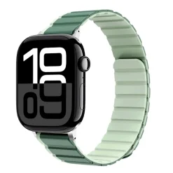 Für Apple Watch Series 11 10 46mm / 9 8 7 45 / 6 SE 5 4 44mm Band Grün ^ Wigento Online