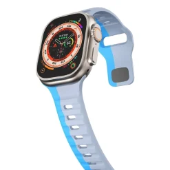 Für Apple Watch Series 11 10 46mm / 9 8 7 45 / 6 SE 5 44mm Band Grau ^ Wigento Outlet