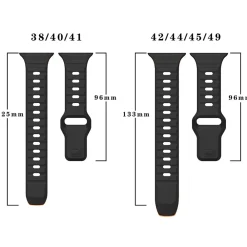 Für Apple Watch Series 11 10 46mm / 9 8 7 45 / 6 SE 44mm Band D- Grün ^ Wigento Clearance