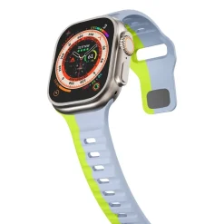 Wigento Für Apple Watch Series 11 10 46mm / 9 8 7 45 / 6 SE 5 44mm Band Grau Discount