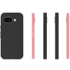 Wigento Für Google Pixel 9a Silikon TPU Schutz Handy Hülle Cover dünn Schwarz Discount